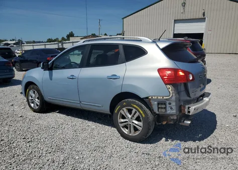2013 Nissan Rogue S from USA, damaged, VIN JN8AS5MV9DW124177